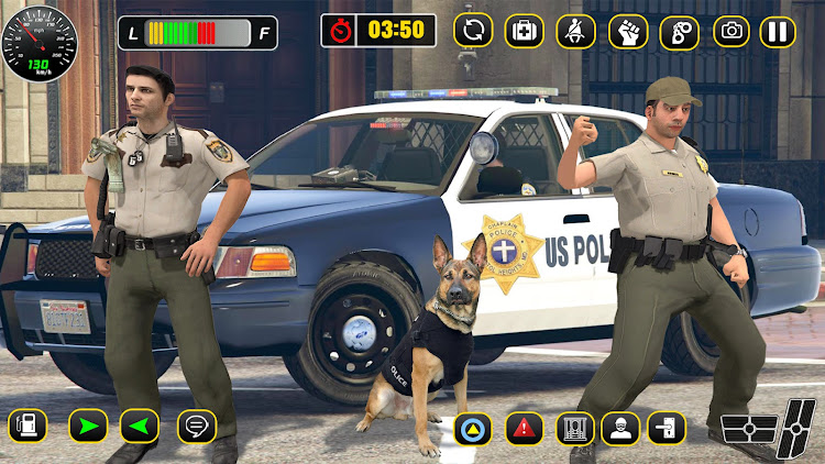 #9. Police Car Chase: Thief Chase (Android) By: Freeze Games