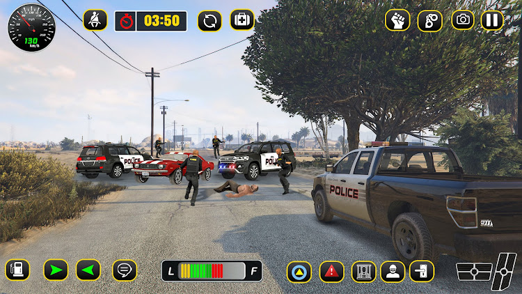 #10. Police Car Chase: Thief Chase (Android) By: Freeze Games