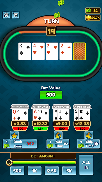 #5. Poker Hands (Android) By: UltraGames Entertainment