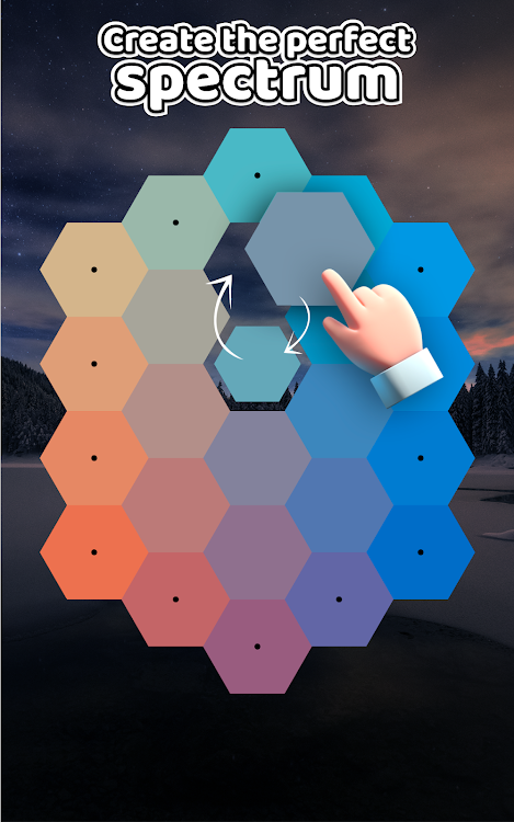 #6. Gradient Sort (Android) By: Popcore Games