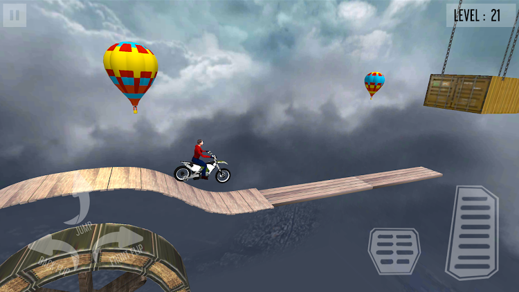 #6. Thrilling Moto Stunts Guru (Android) By: Game Bug Entertainment