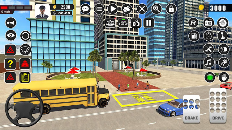 #6. Offroad School Bus Driver Game (Android) By: Imperial Arts Pty Ltd