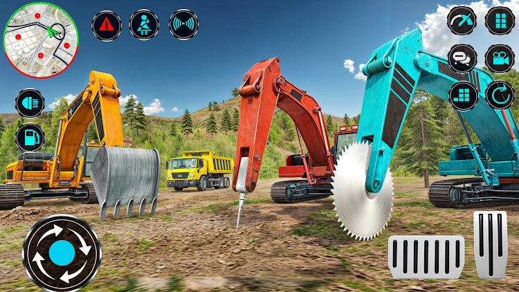 #8. Heavy Excavator Rock Mining (Android) By: Fazbro