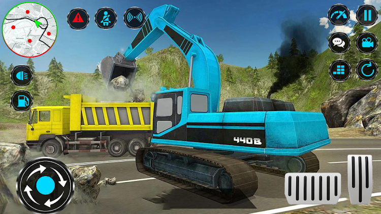 #10. Heavy Excavator Rock Mining (Android) By: Fazbro