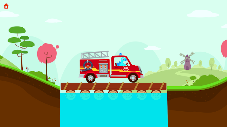 #6. Fire Truck Rescue - for Kids (Android) By: Yateland - Learning Games For Kids