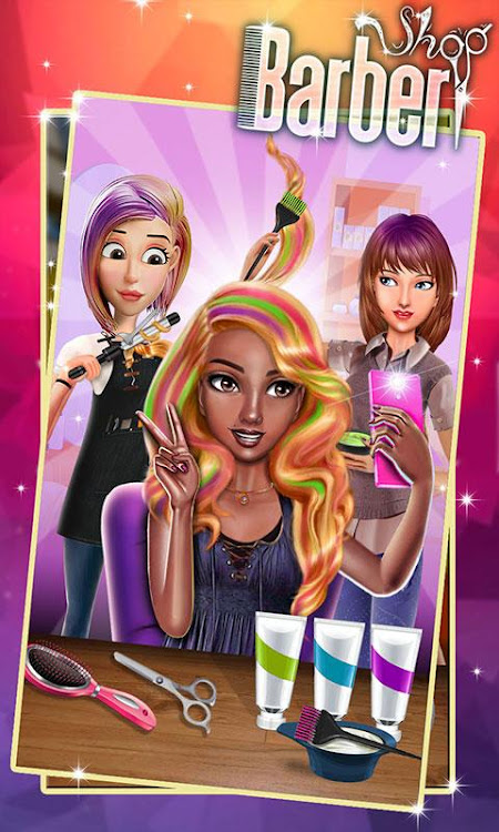 #4. Barber Shop Hair Salon Games (Android) By: Crazy Games Lab