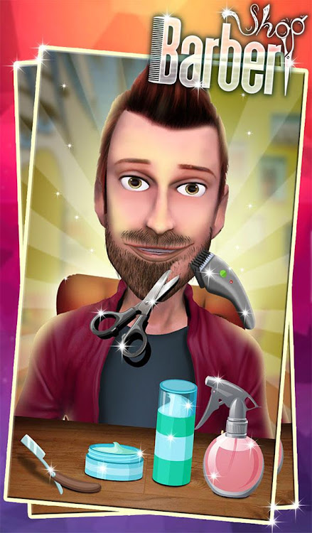 #7. Barber Shop Hair Salon Games (Android) By: Crazy Games Lab