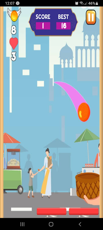 #6. Ball Down (Android) By: MaD Developers