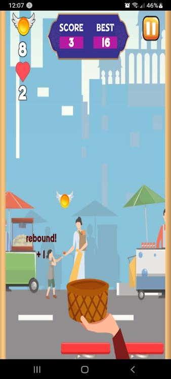 #7. Ball Down (Android) By: MaD Developers