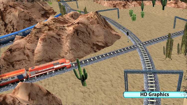 #5. Train Racing 3D-2023 Train Sim (Android) By: Timuz Games