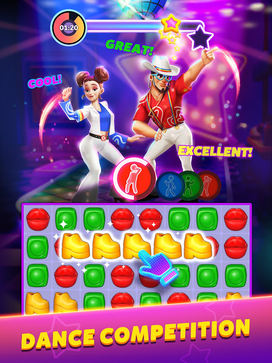 #6. Party Match (Android) By: Century Games PTE. LTD.