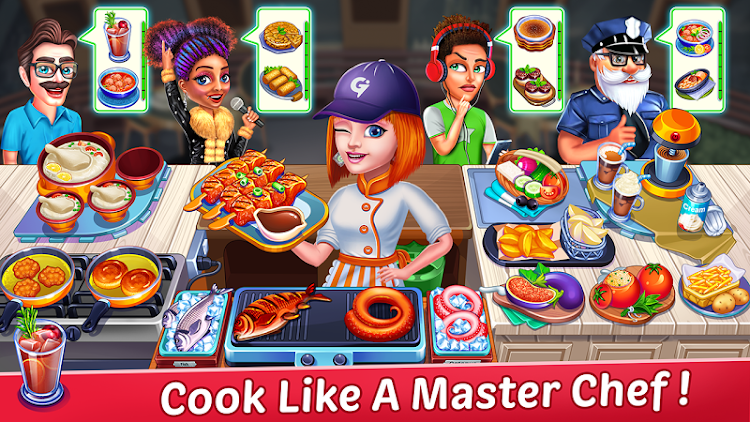 #4. Cooking Express 2 Games (Android) By: GameiCreate