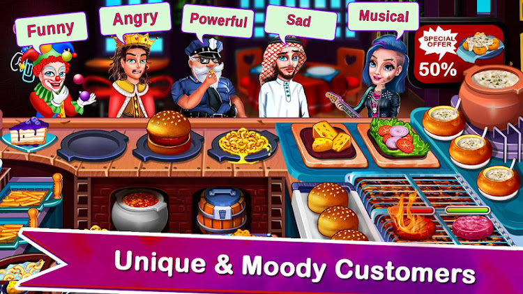 #8. Cooking Express 2 Games (Android) By: GameiCreate