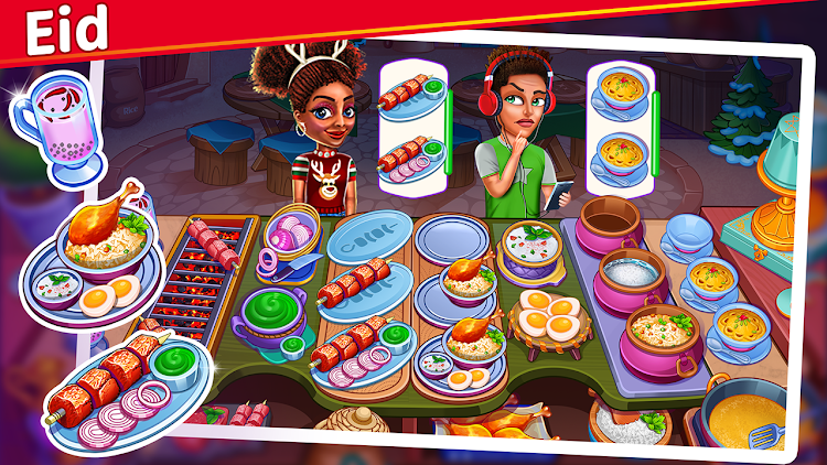 #4. Christmas Cooking Games (Android) By: GameiCreate