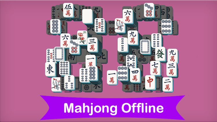 #7. Mahjong - Mahyong Offline (Android) By: SI Studio