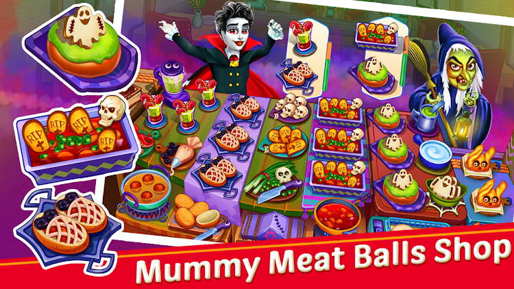 #4. Halloween Cooking Games (Android) By: GameiCreate