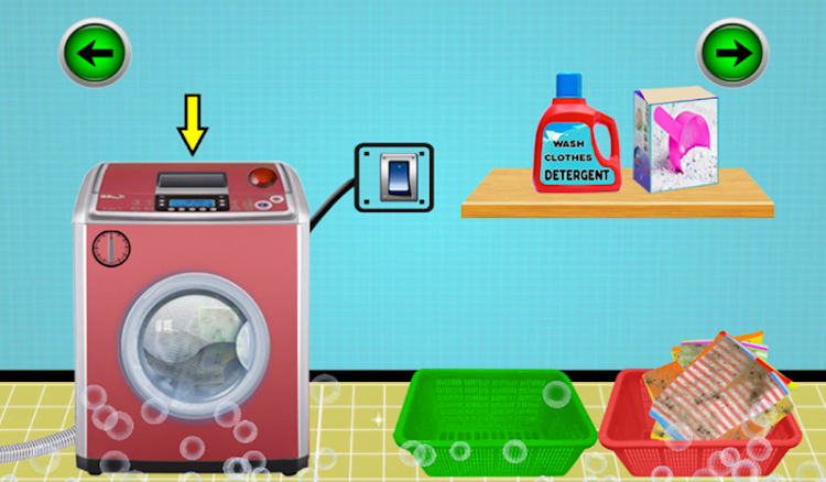 #3. Little Wash Laundry Cloth (Android) By: risekg