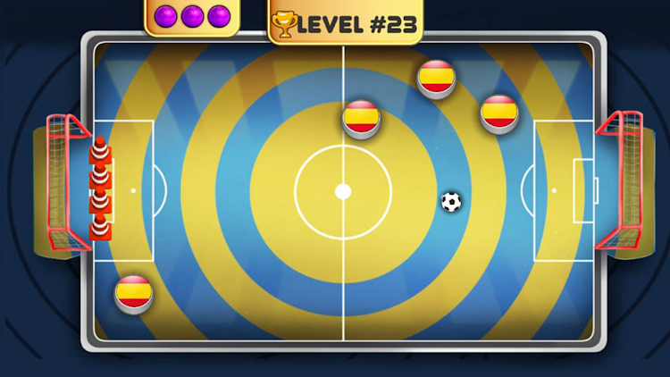 #3. Carrom Football Game (Android) By: lmswithhamza