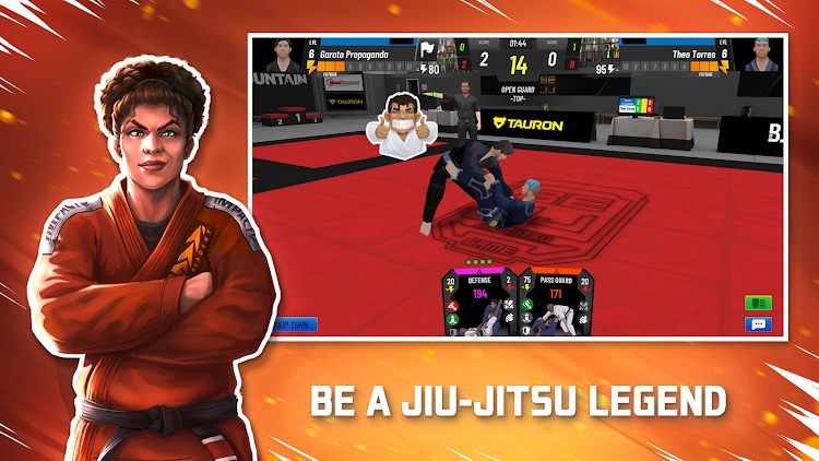 #3. BeJJ: Jiu-Jitsu Game | Beta (Android) By: Smash Mountain Studio