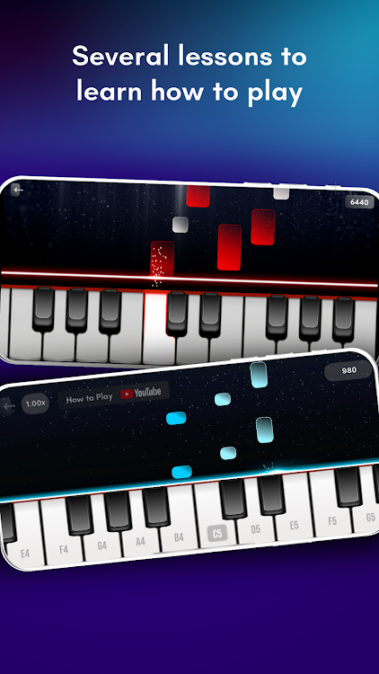 #9. Real Piano: digital keyboard (Android) By: Kolb Apps