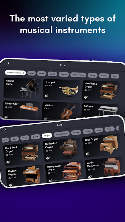 #10. Real Piano: digital keyboard (Android) By: Kolb Apps