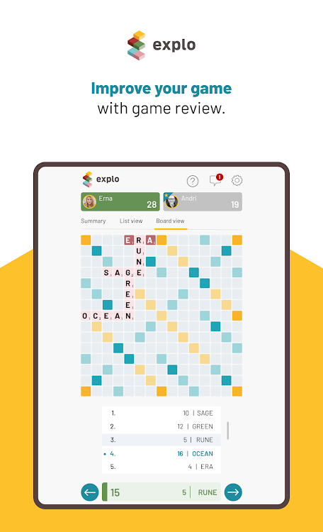 #10. Explo Word Game (Android) By: Miðeind ehf