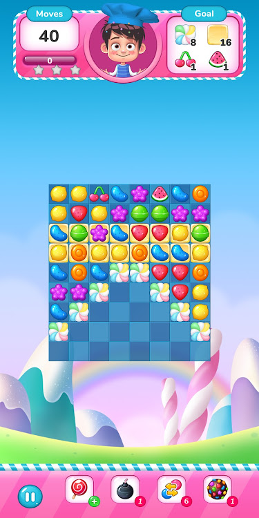 #5. Sweet Chef Match 3 Game (Android) By: Mobilintelect