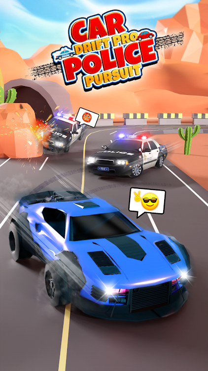 #5. Car Drift Pro - Police Pursuit (Android) By: GenI Games