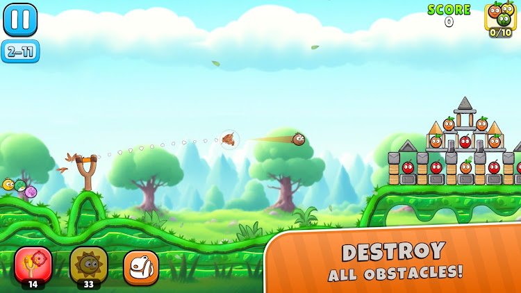 #2. Angry Crusher Catapult (Android) By: Stellar Studio Games