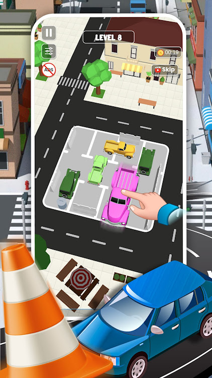 #10. Traffic Jam: Parking Puzzle 3D (Android) By: Street Fighting Game Studio