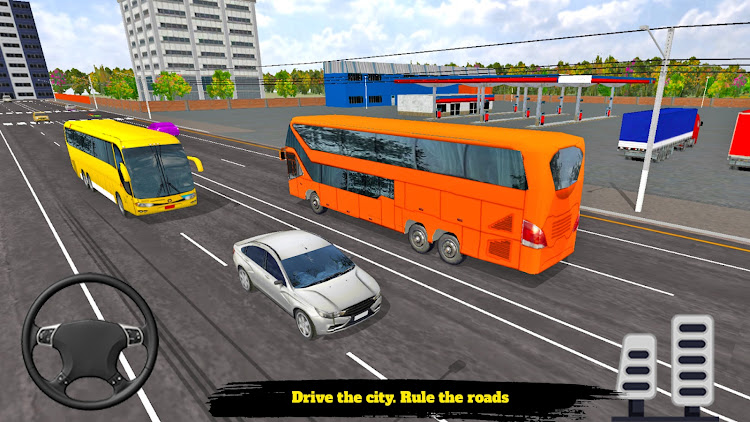 #5. Bus Simulator 3D Real Bus Game (Android) By: AppSphere Studios