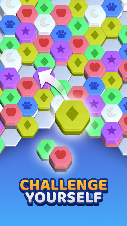 #5. Hexa Puzzle: Brain Teaser Sort (Android) By: ArtMobileDev