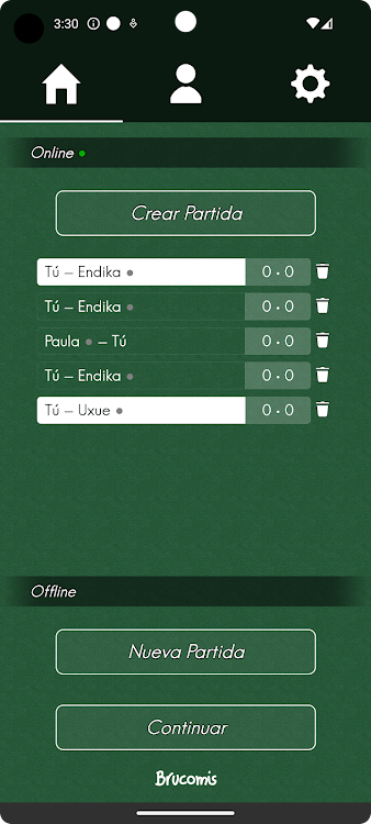 #8. La Escoba Online (Android) By: Brucomis