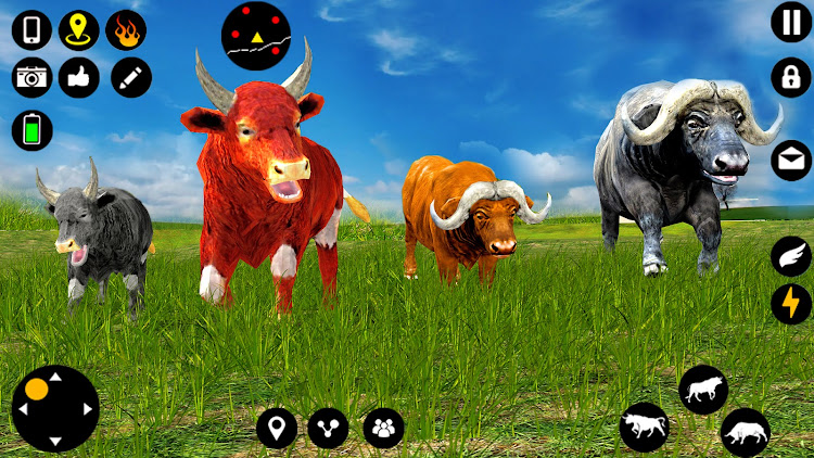 #1. Angry Bull Attack Fight Games (Android) By: Parco Games