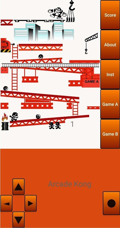 #1. Arcade Kong (Android) By: Alberto Vera