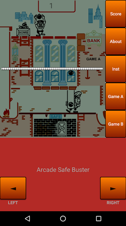 #1. Arcade Safe Buster (Android) By: Alberto Vera