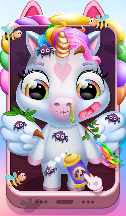 #1. Baby Unicorn Phone For Kids (Android) By: MagicToons