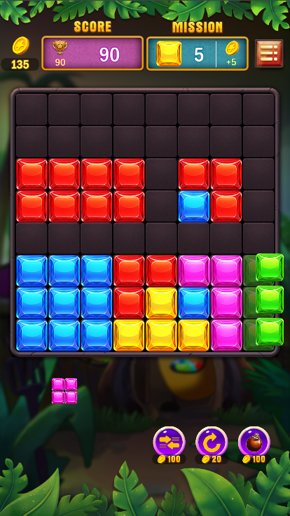 #1. Block Puzzle Game (Android) By: Minh Thông