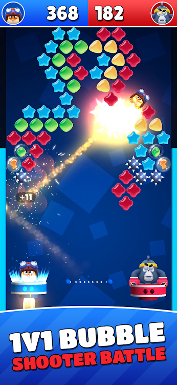 #1. Bubble Stars (Android) By: PixelPie Games