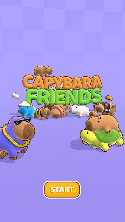 #1. Capybara Friends (Android) By: TapMen