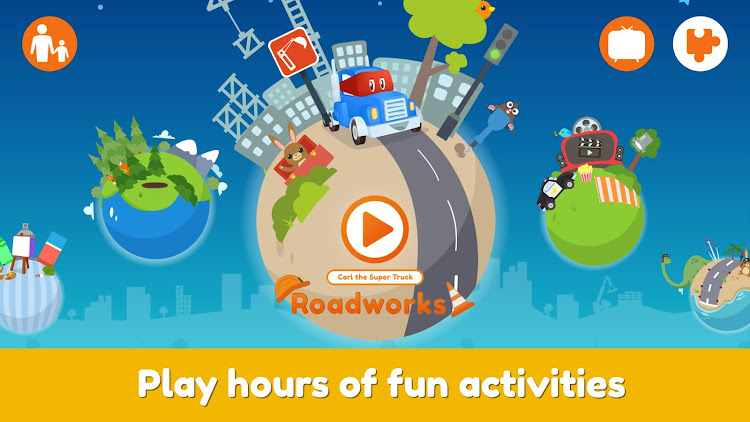 #1. Car City World: Montessori Fun (Android) By: amuse