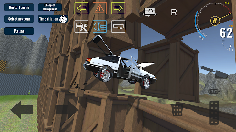 #1. Car Crash Test Simulator 3D (Android) By: Matt-Games