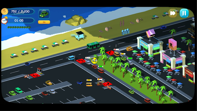 #1. Casual Traffic (Android) By: Amaibu Studio