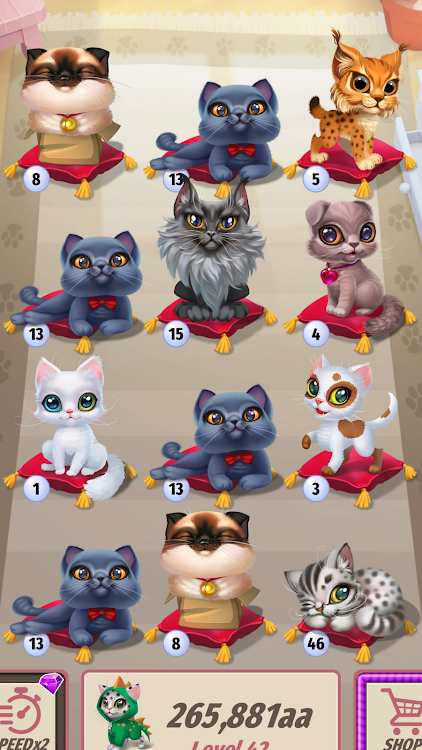 #1. Catopedia - Merge My Cat (Android) By: Octopus Games LLC