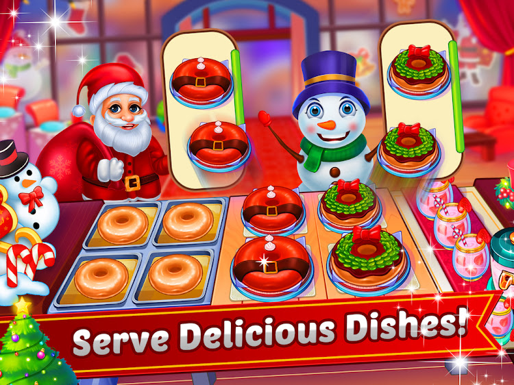 #1. Christmas Diary - Cooking Game (Android) By: Sweet Games LLC