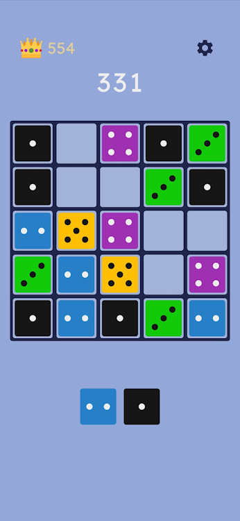 #1. Dice Merge: Numbers Puzzle (Android) By: Blackfinch