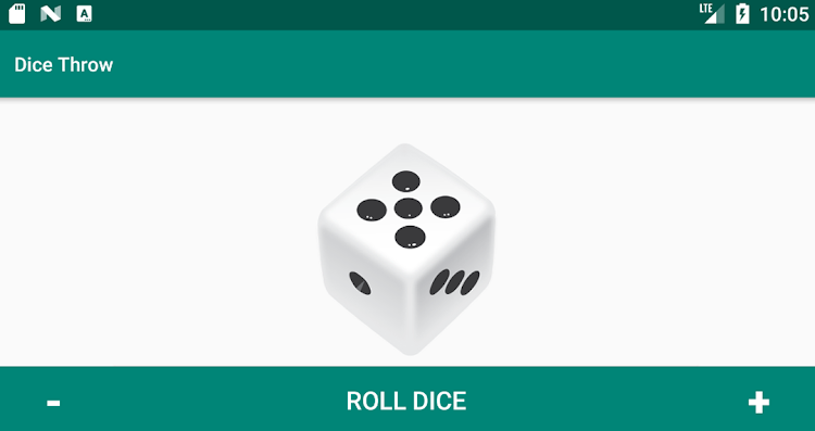 #2. Dice Roll - Virtual Dice (Android) By: Senyuk