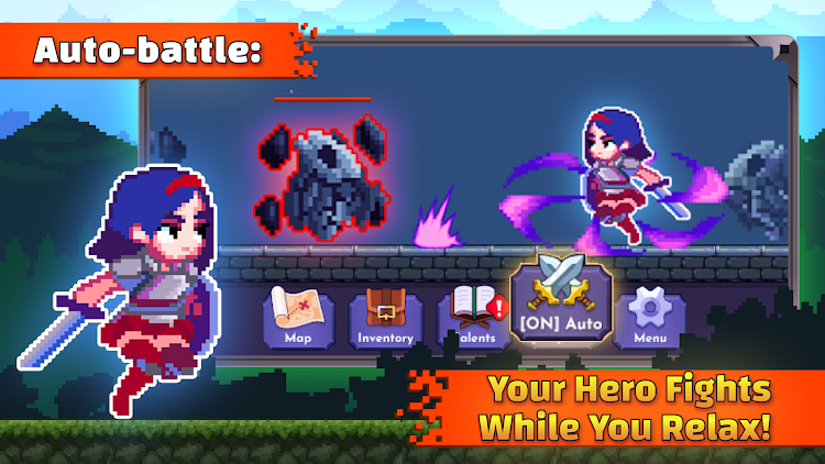 #1. Dragon Hunter: Idle RPG Battle (Android) By: Games of Idle