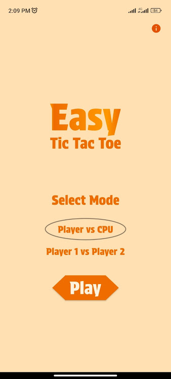 #1. Easy Tic Tac Toe (Android) By: Pixil Solutions