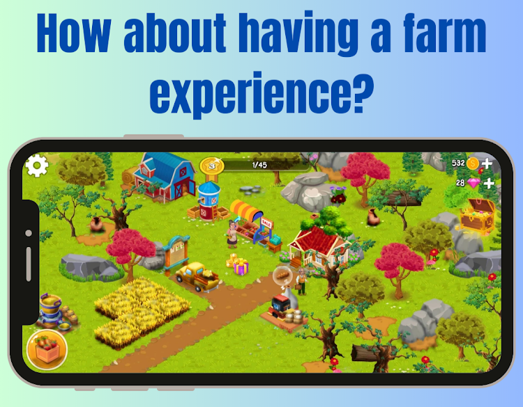 #1. Farm Quest: Legends (Android) By: H-R GAMES